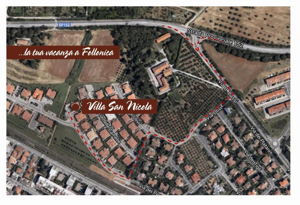 Villa San Nicola B&B Follonica Kültér fotó